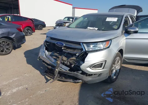 2017 Ford Edge Titanium из США, поврежденный, VIN 2FMPK3K97HBB29414